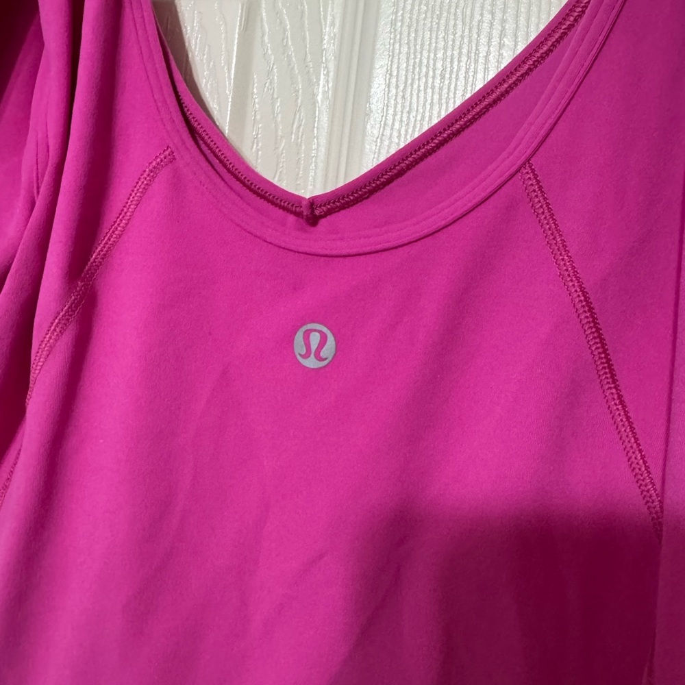 Lululemon hot pink align t shirt